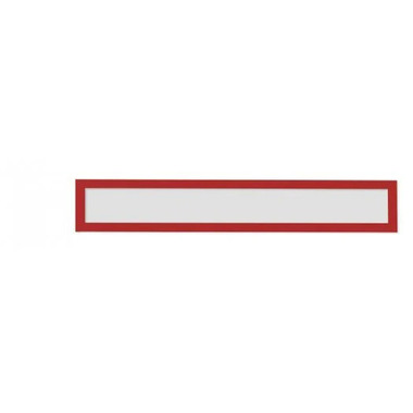 MAGNETOPLAN Cadre aimant magnetofix 1131706 rouge, Topsign 232x52mm 5 pcs.