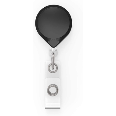 RIEFFEL SWITZERLAND KEY-BAK Porte-badge KB MBID BLAC noir