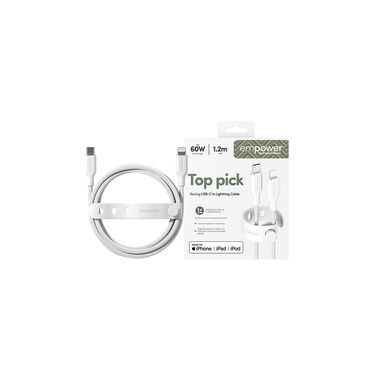 emPower by PanzerGlass USB 2.0-Kabel Racing 60 W USB-C - Lightning 1.2 m