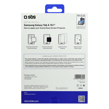 Screen Protector Glass for Samsung Galaxy TAB A 10.1