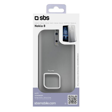 Cover in TPU trasparente di SBS per Nokia 8