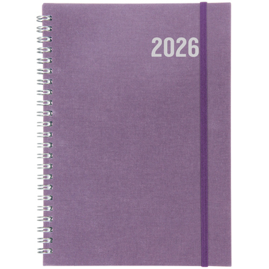 BIELLA Agenda Dispo Term Savana 2026 808591410026U 1S/2P lila ML 14.5x20.5cm