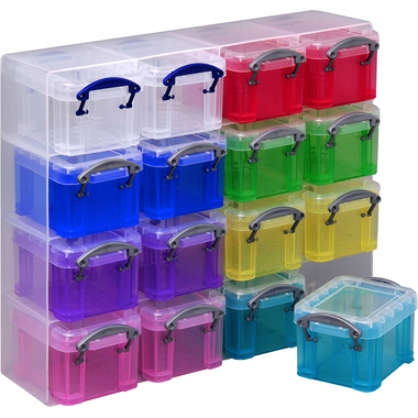 USEFULBOX Organizer Set 0,14lt 68507301 couleurs ass.