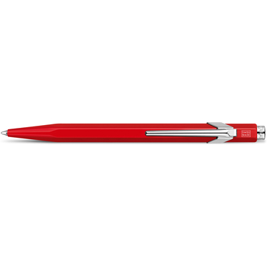 CARAN D'ACHE Kugelschreiber 849 Metall 849.020 rot, nachfüll., Schrift rot