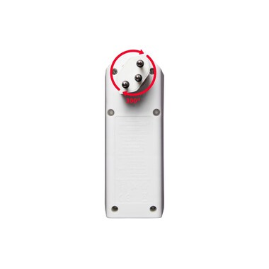 Brennenstuhl Fiche de branchement 2 x T13, 1 x USB A, 1 x USB C, 300° de rotation
