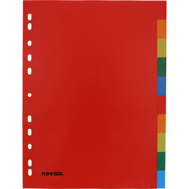NOVOOO Répertoires PP A4 40982 multicolor 10 pcs.