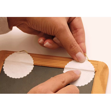 HERMA Bildaufhänger 34.5mm 5752 Messing 10 Stück