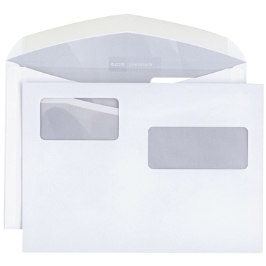 ELCO Couvert Premium m/Fenster C5 32500 100g, weiss 500 Stück