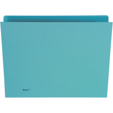 BIELLA Vertikalmappe A4 25542405U blau 240g 100 Stück