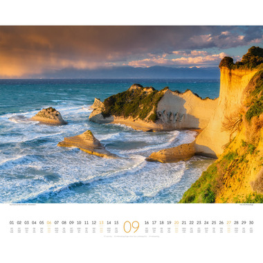 ACKERMANN Calendrier 2026 2632 Wasser ML 54x48cm