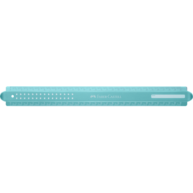 FABER-CASTELL Lineal 30cm 172030 Sparkle, bruchsicher
