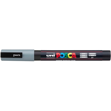 UNI-BALL Posca Marker 0,9-1,3mm PC-3M GREY gris