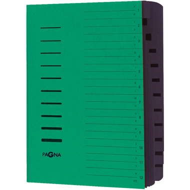 PAGNA Dossier archivio A4 24122/03 verde