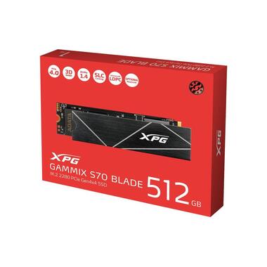 ADATA SSD XPG Gammix S70 Blade M.2 2280 NVMe 512 GB