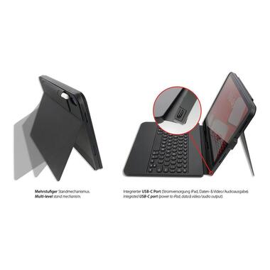 Tastiera LMP DefenderCase USB-C iPad 11"/10.9" CH 10-Pack