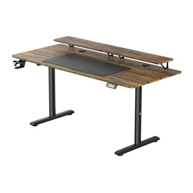 Ultradesk Gaming Tisch Higlander XXL Braun