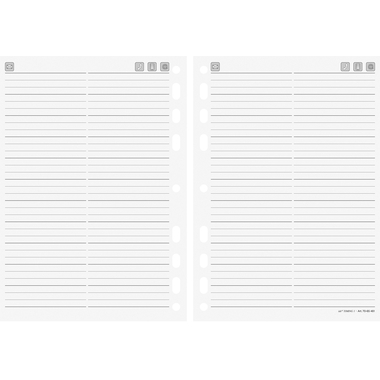 RIDOIDE Timing 3 registre d'adresses 7067461.26 32 feuilles 7.6x12.7cm