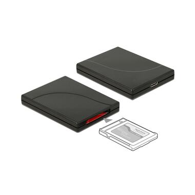 Delock Card Reader External USB-C for CFexpress Memory Cards
