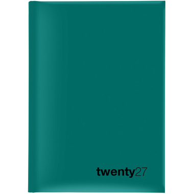 BIELLA Geschäftsagenda Colorful 2027 809701090027U 1T/1S petrol ML 14.5x20.5cm