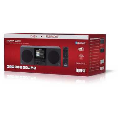 Imperial DAB+ Radio DABMAN-220BK Nero