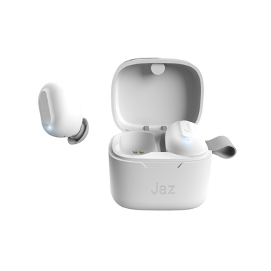 TWS earbuds with charging case and touch controls | JAZ