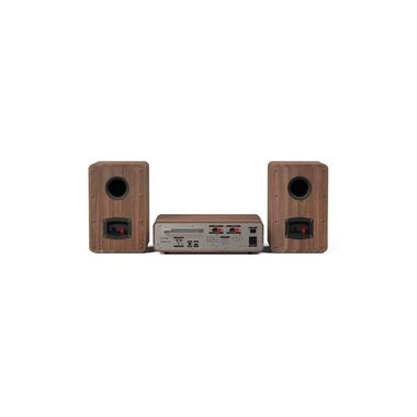 Pure Micro-HiFi System Classic Stereo Black/Walnut