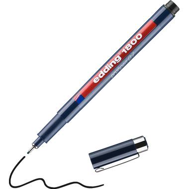 EDDING Profipen 1800 0.70mm 1800-1-07 nero