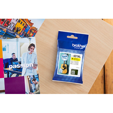 BROTHER Valuepack Tinte CMYBK LC-421XLVAL DCP-J1050 500 Seiten