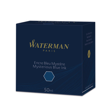 WATERMAN Inchiostro 50ml S0110790 blu/nero