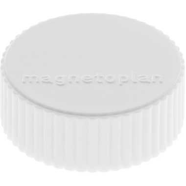 MAGNETOPLAN Haltemagnete Magnum 16600400 weiss, Blister 4 Stk.
