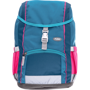 FUNKI Kinder-Rucksack Mono 6025.009 türkis A4 PLUS
