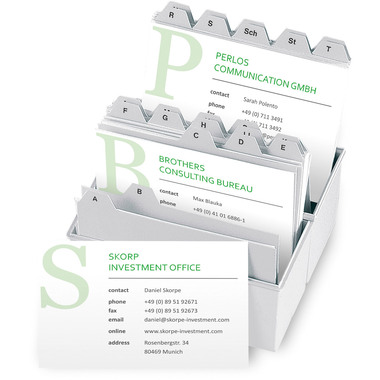 SIGEL Karteikarten blanko A7 LP701 weiss 160 Stück