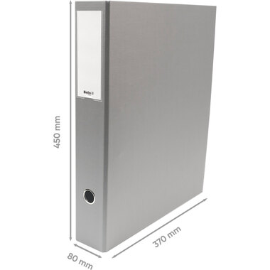 BIELLA Classeur 8cm 12030800U gris A3