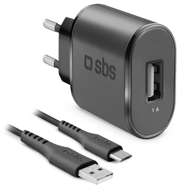 Ladeset: Ladegerät und Micro USB-Kabel