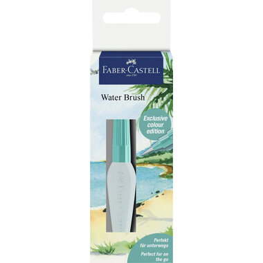 FABER-CASTELL Pinceau à réservoir d'eau 185107 turquoise