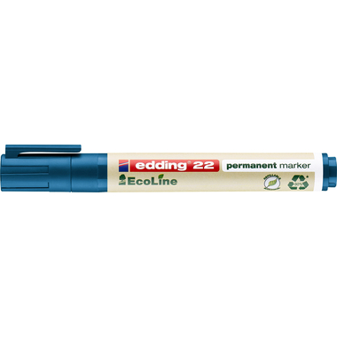 EDDING Permanent Marker 22 1.0-5.0mm 22-3 blu