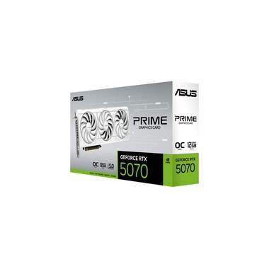 ASUS Graphics Card PRIME GeForce RTX 5070 12 GB White OC Edition