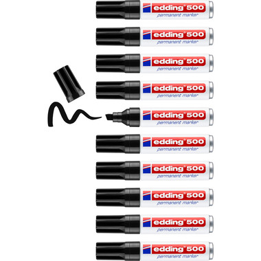 EDDING Permanent Marker 500 2-7mm 500-1 nero