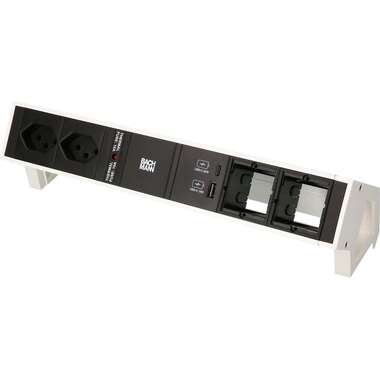 Bachmann multipresa da tavolo DESK 2, 2x T13, 1x USB A/C, 2x personalizzato