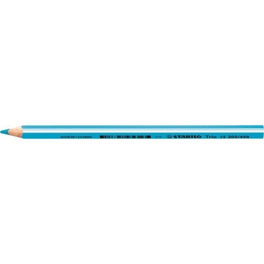 STABILO Crayon de couleur ergo. 4,2mm 203/455 Trio dick bleu