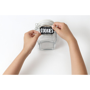 I AM CREATIVE Autocollants tableau 4087.44 de craie, 4 flls.