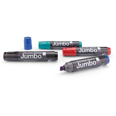 MAGNETOPLAN Flipchart Marker Jumbo 1111505 ass. 4 Stück