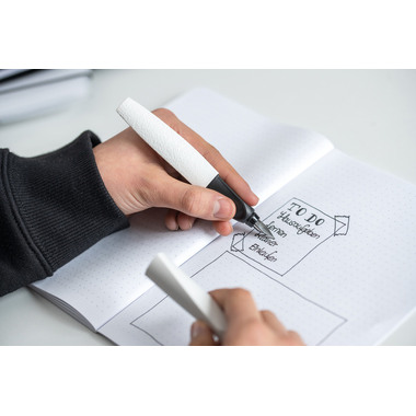 PELIKAN Füllhalter Twist Strucure M 824620 weiss