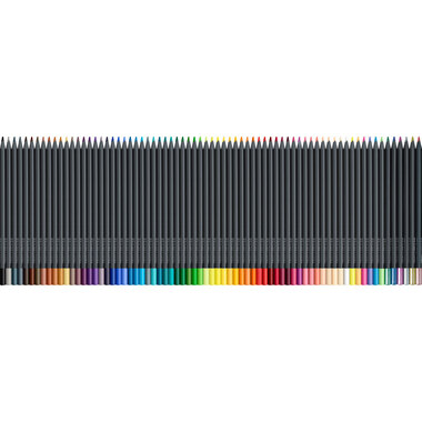 FABER-CASTELL Farbstifte Black Edition 116418 72 Farben