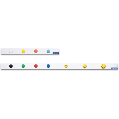 MAGNETOPLAN Rail mural 1000mm 16151 blanc 10 pcs.