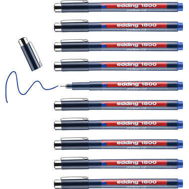 EDDING Profipen 1800 0.50mm 1800-3-05 blau