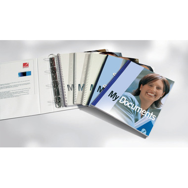 GBC Bandes p. reliuere A4 IB184994 34 trous 100 pcs.