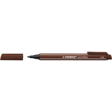 STABILO Fineliner PointMax 0.8mm 488/45 braun