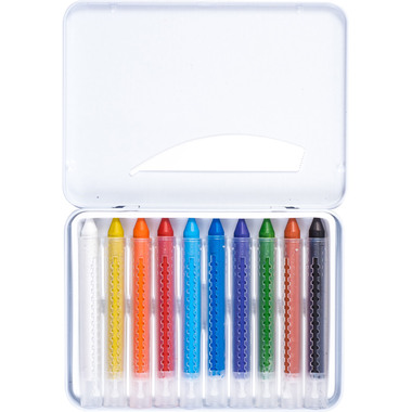 NOVOOO Wachsmalkreide 93360-0005 10 Farben