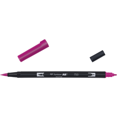 TOMBOW Dual Brush Pen ABT 755 rubinrot